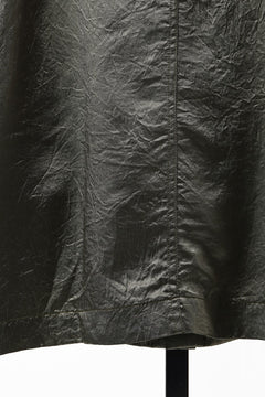 画像をギャラリービューアに読み込む, 【SAMPLE SALE】A.F ARTEFACT SATIN HALF SLEEVE SHIRT (KHAKI)