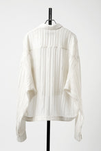 画像をギャラリービューアに読み込む, 【SAMPLE SALE】A.F ARTEFACT SHEER YO-RYU SHORT LENGTH SHIRT (IVORY)