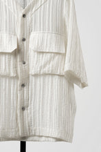 画像をギャラリービューアに読み込む, 【SAMPLE SALE】A.F ARTEFACT SHEER YO-RYU NO COLLAR SHIRT (IVORY)