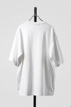 Load image into Gallery viewer, OBLADI CIRCLE CUT WHITE-YELLOW T-SHIRT (WHITE)