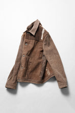 画像をギャラリービューアに読み込む, ierib exclusive Trucker Jacket /  Vintage SAKABUKURO (BROWN)