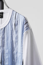 Load image into Gallery viewer, OBLADI BLUE BREAK TAPE WHITE T-SHIRT (WHITE)