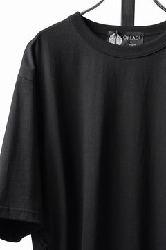 Load image into Gallery viewer, OBLADI SIDE LACE-UP T-SHIRT (BLACK)