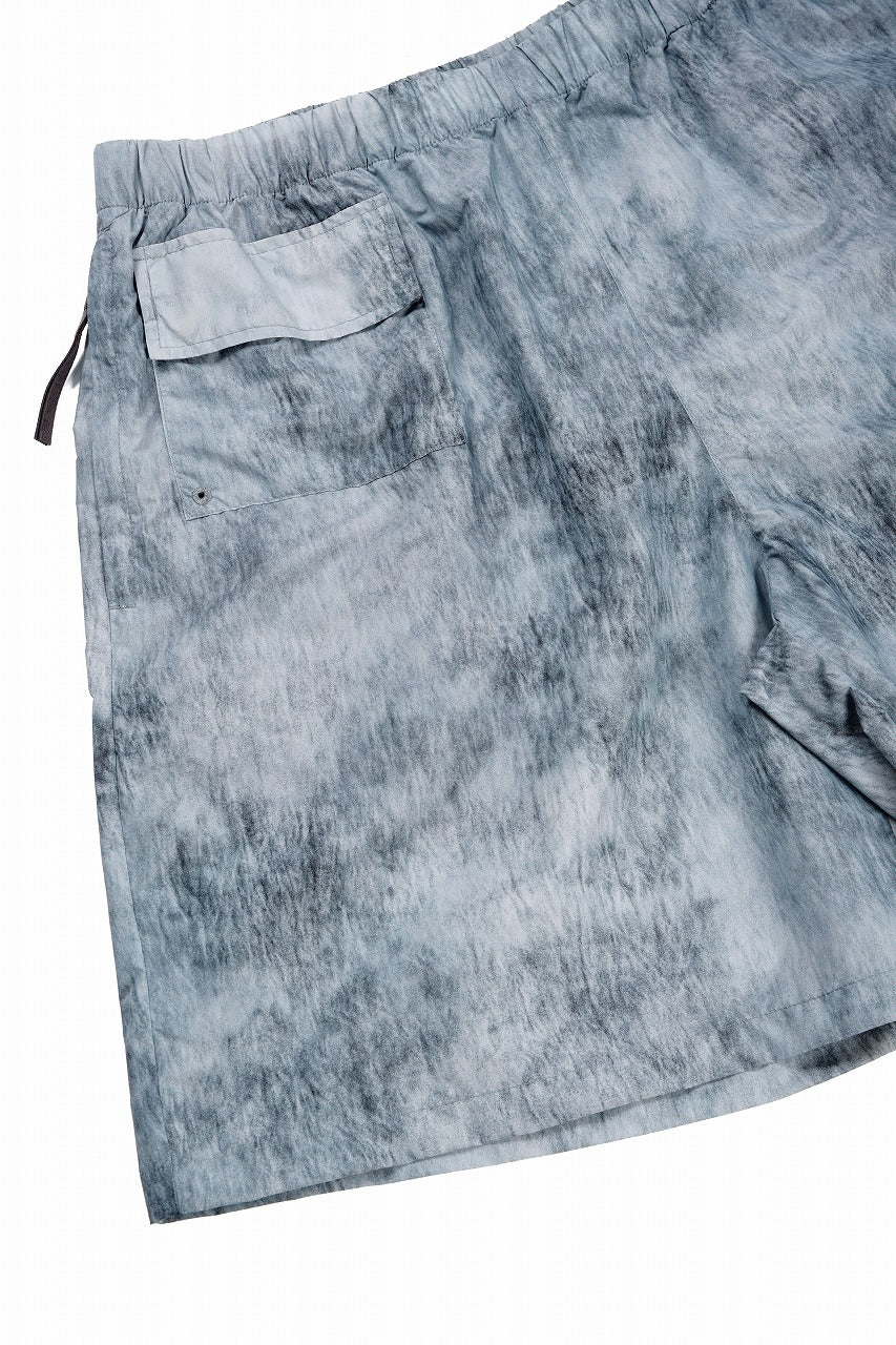 画像をギャラリービューアに読み込む, D-VEC DWR NY TAFFETA S/S SHORTS (BLUE GRAD)