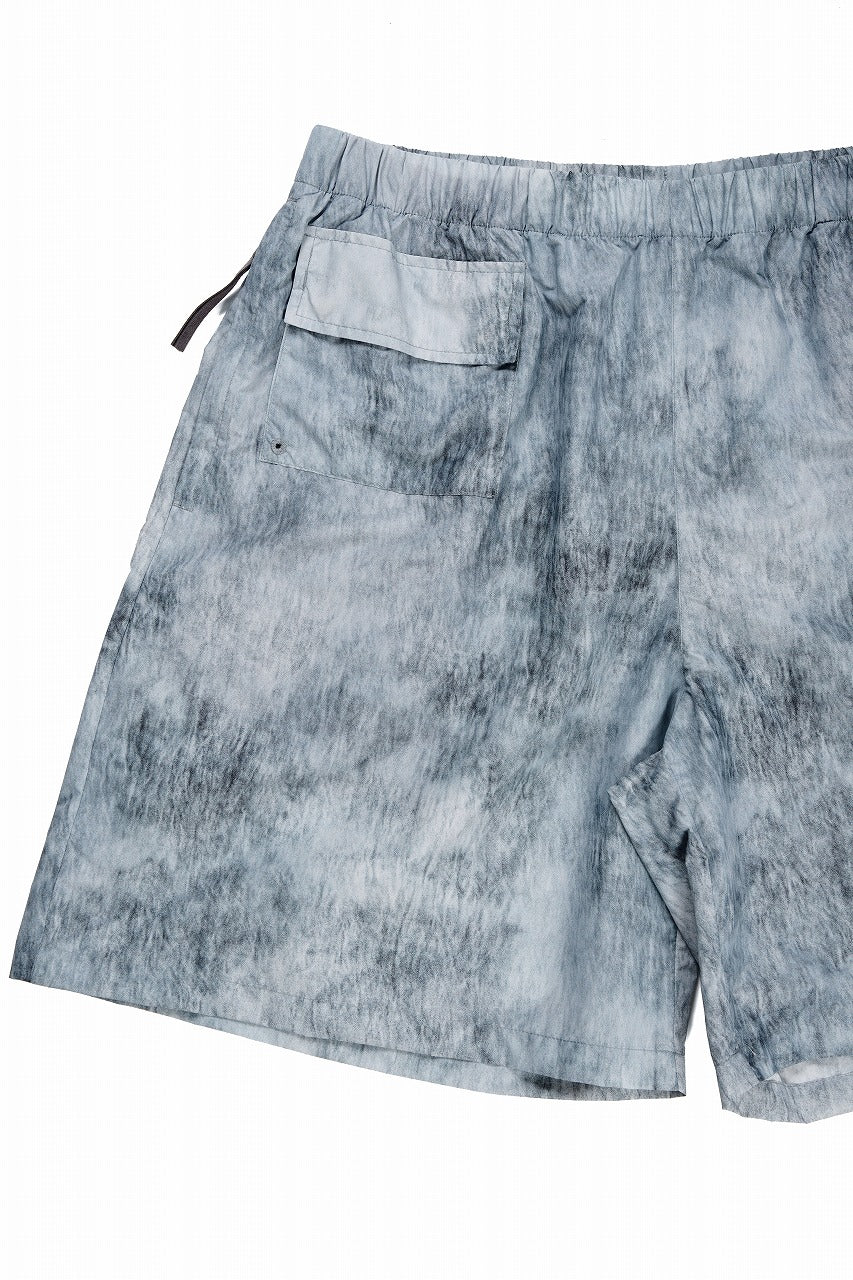 画像をギャラリービューアに読み込む, D-VEC DWR NY TAFFETA S/S SHORTS (BLUE GRAD)