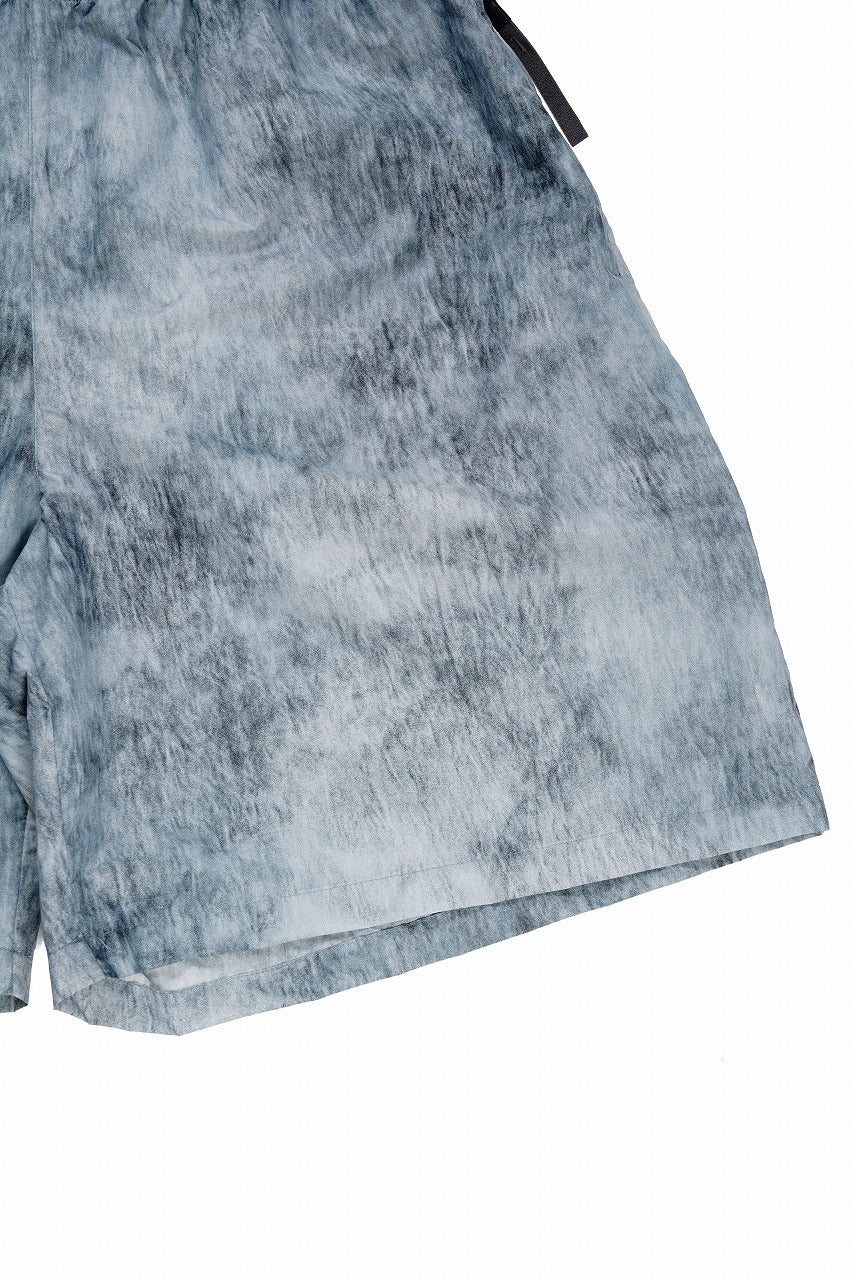 画像をギャラリービューアに読み込む, D-VEC DWR NY TAFFETA S/S SHORTS (BLUE GRAD)
