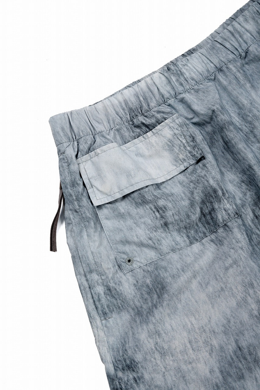 画像をギャラリービューアに読み込む, D-VEC DWR NY TAFFETA S/S SHORTS (BLUE GRAD)