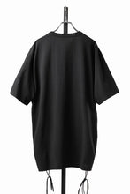 Load image into Gallery viewer, OBLADI SIDE LACE-UP T-SHIRT (BLACK)