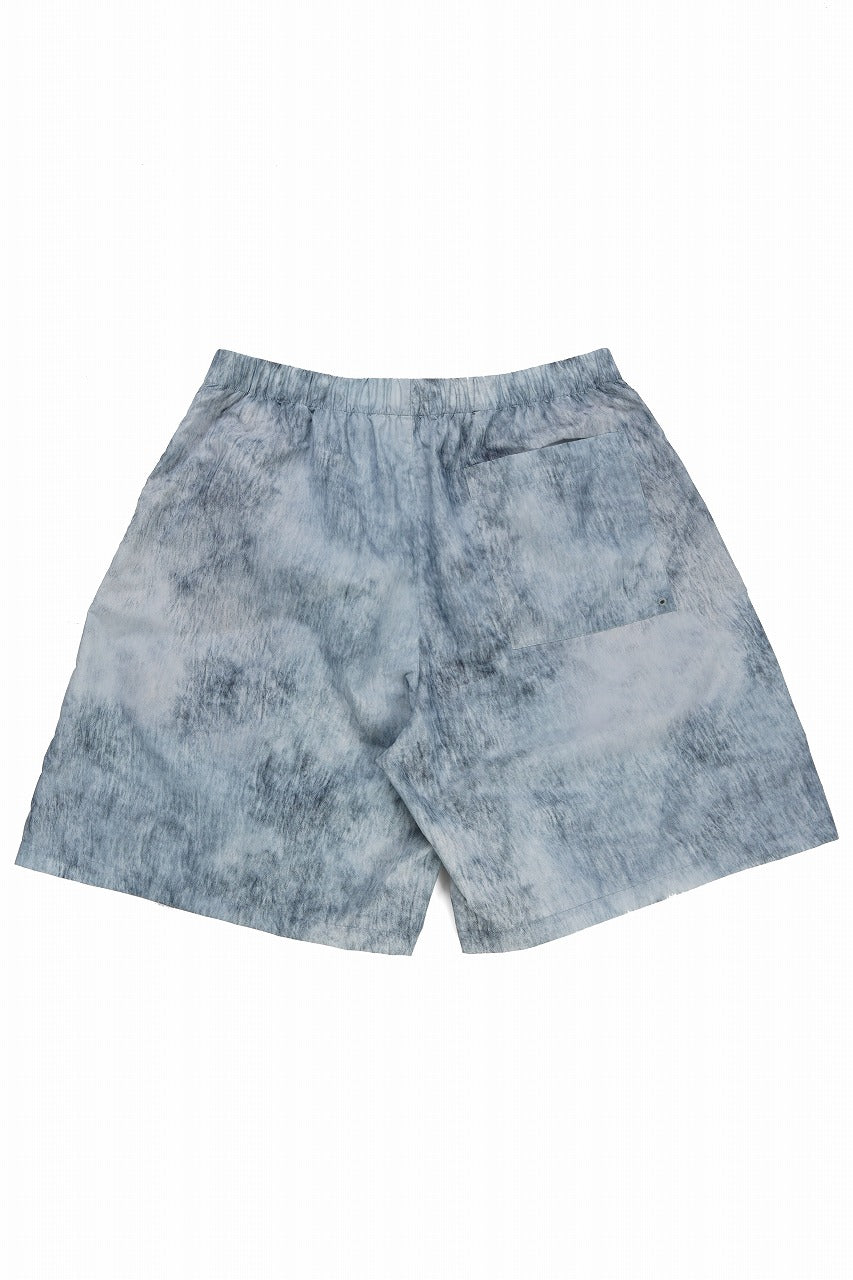 画像をギャラリービューアに読み込む, D-VEC DWR NY TAFFETA S/S SHORTS (BLUE GRAD)