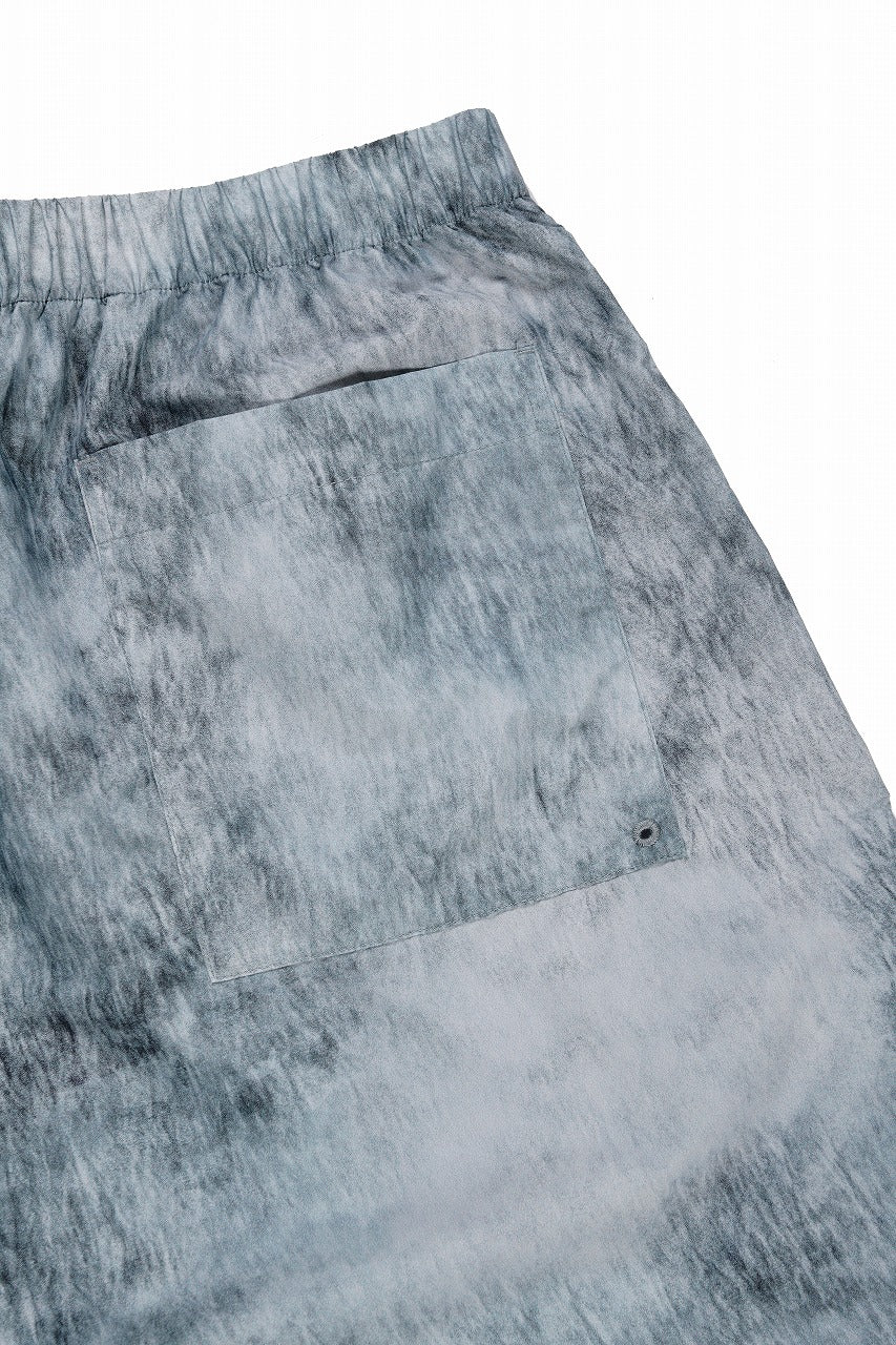 画像をギャラリービューアに読み込む, D-VEC DWR NY TAFFETA S/S SHORTS (BLUE GRAD)