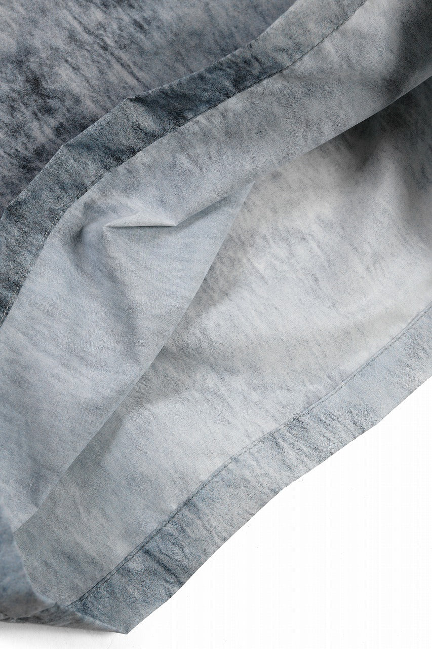 画像をギャラリービューアに読み込む, D-VEC DWR NY TAFFETA S/S SHORTS (BLUE GRAD)