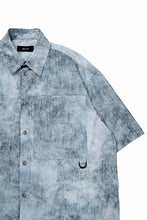 画像をギャラリービューアに読み込む, D-VEC DWR NY TAFFETA S/S SHIRT (BLUE GRAD)