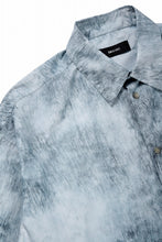 画像をギャラリービューアに読み込む, D-VEC DWR NY TAFFETA S/S SHIRT (BLUE GRAD)