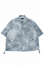 画像をギャラリービューアに読み込む, D-VEC DWR NY TAFFETA S/S SHIRT (BLUE GRAD)