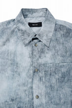 画像をギャラリービューアに読み込む, D-VEC DWR NY TAFFETA S/S SHIRT (BLUE GRAD)