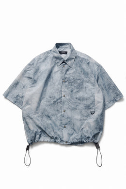 D-VEC DWR NY TAFFETA S/S SHIRT (BLUE GRAD)