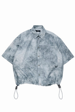 画像をギャラリービューアに読み込む, D-VEC DWR NY TAFFETA S/S SHIRT (BLUE GRAD)
