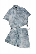 画像をギャラリービューアに読み込む, D-VEC DWR NY TAFFETA S/S SHORTS (BLUE GRAD)