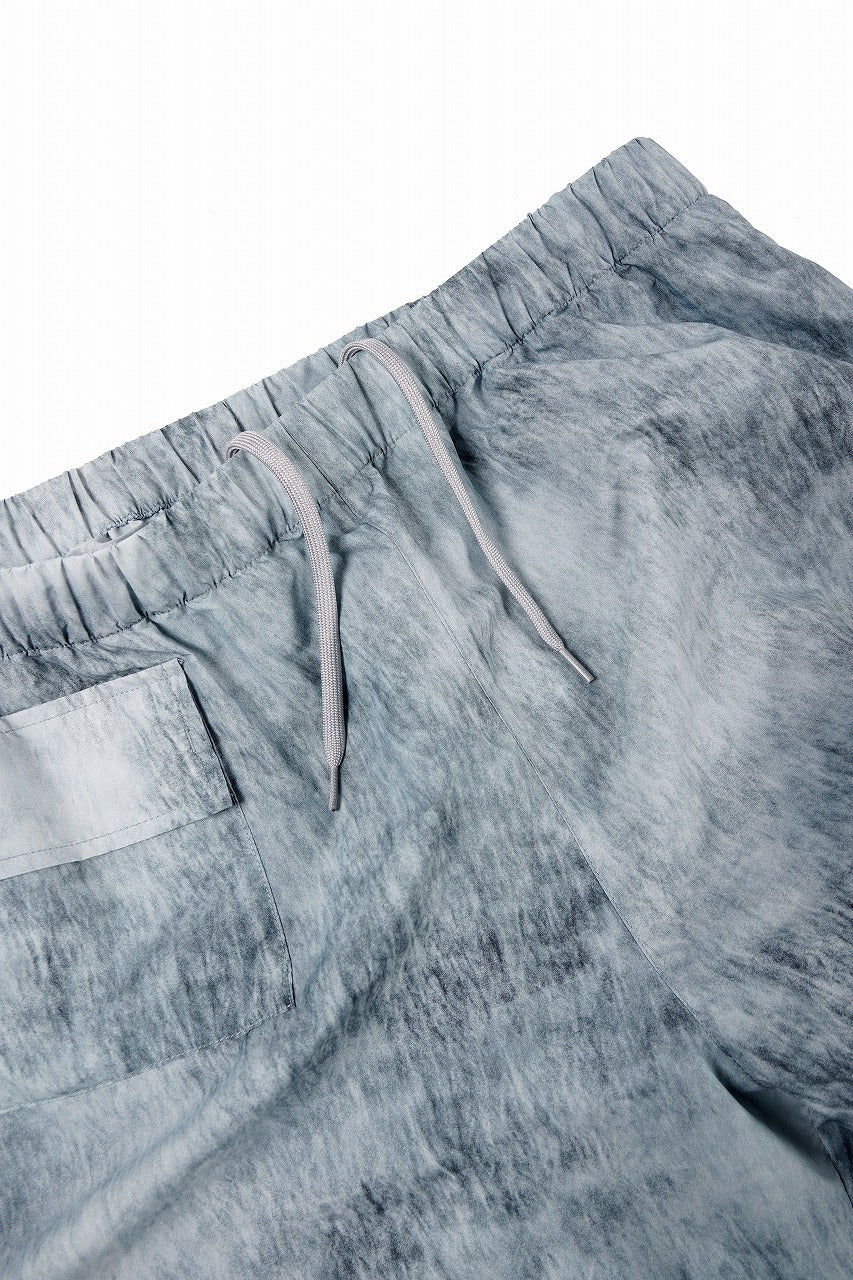 画像をギャラリービューアに読み込む, D-VEC DWR NY TAFFETA S/S SHORTS (BLUE GRAD)