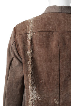 画像をギャラリービューアに読み込む, ierib exclusive Trucker Jacket /  Vintage SAKABUKURO (BROWN)