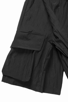 画像をギャラリービューアに読み込む, A.F ARTEFACT VOLUME WRAP CARGO SHORTS (BLACK)