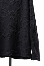 画像をギャラリービューアに読み込む, A.F ARTEFACT TWISTED HOOD PULLOVER TOP / SURFACE WOOL (BLACK)