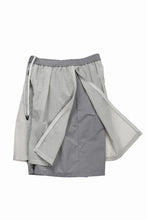 画像をギャラリービューアに読み込む, F/CE. MESH LAYERED WIDE SHORT PANTS (Gray)
