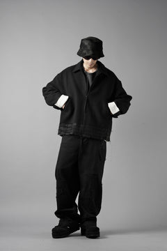 Load image into Gallery viewer, Professor.E APPLIQUE JACKET (BLACK)