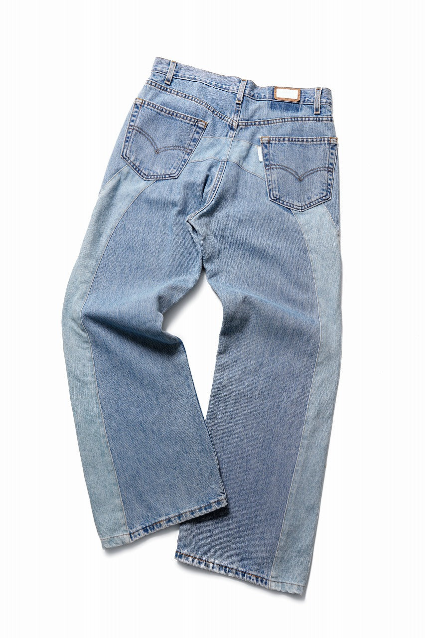 CHANGES REMAKE DENIM PANTS / VINTAGE LEVI’S JEANS (INDIGO)