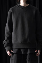 画像をギャラリービューアに読み込む, entire studios POD CREW SWEAT (BLACK)