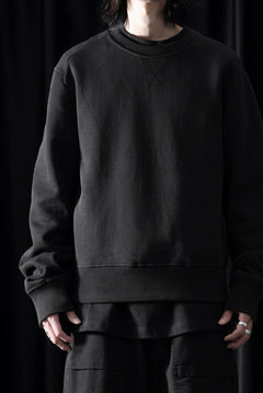 画像をギャラリービューアに読み込む, entire studios POD CREW SWEAT (BLACK)