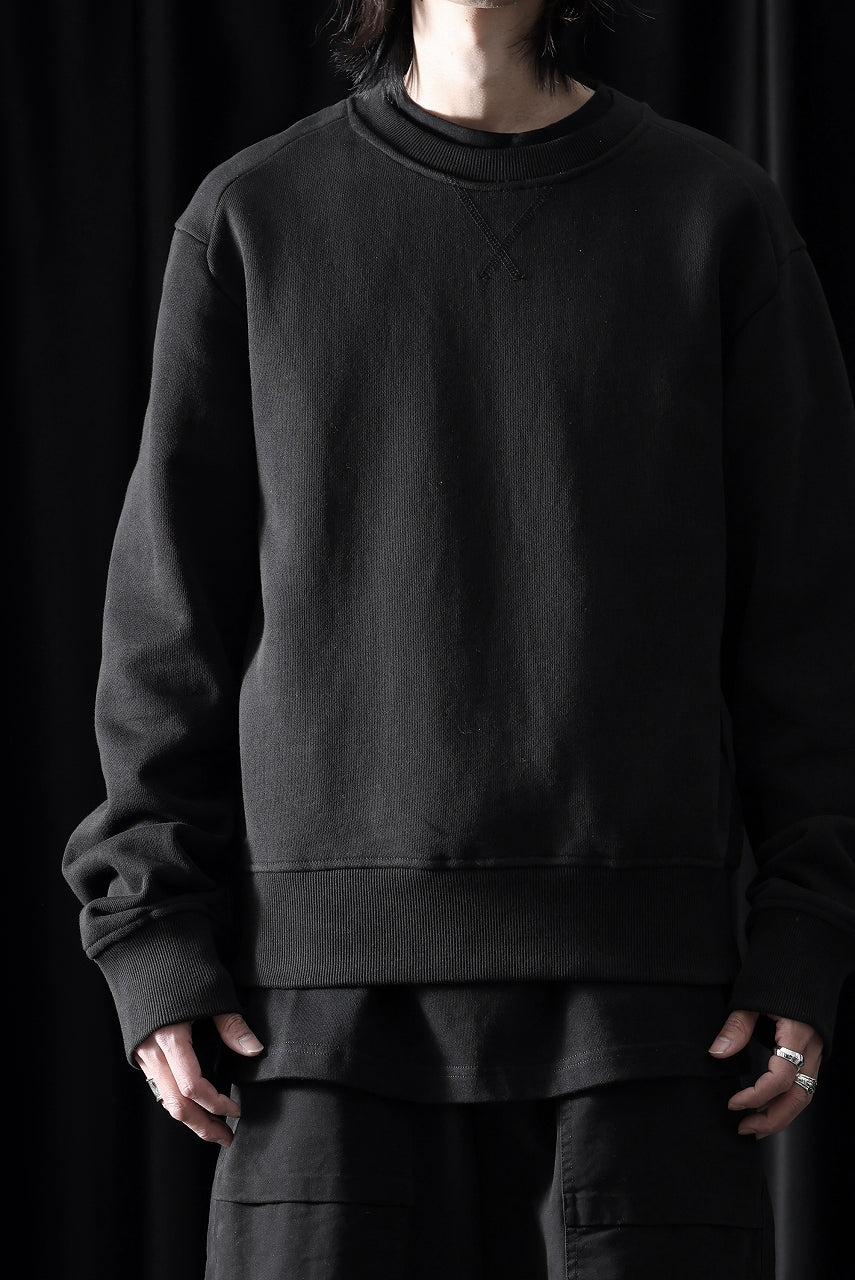 画像をギャラリービューアに読み込む, entire studios POD CREW SWEAT (BLACK)