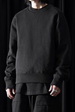 画像をギャラリービューアに読み込む, entire studios POD CREW SWEAT (BLACK)