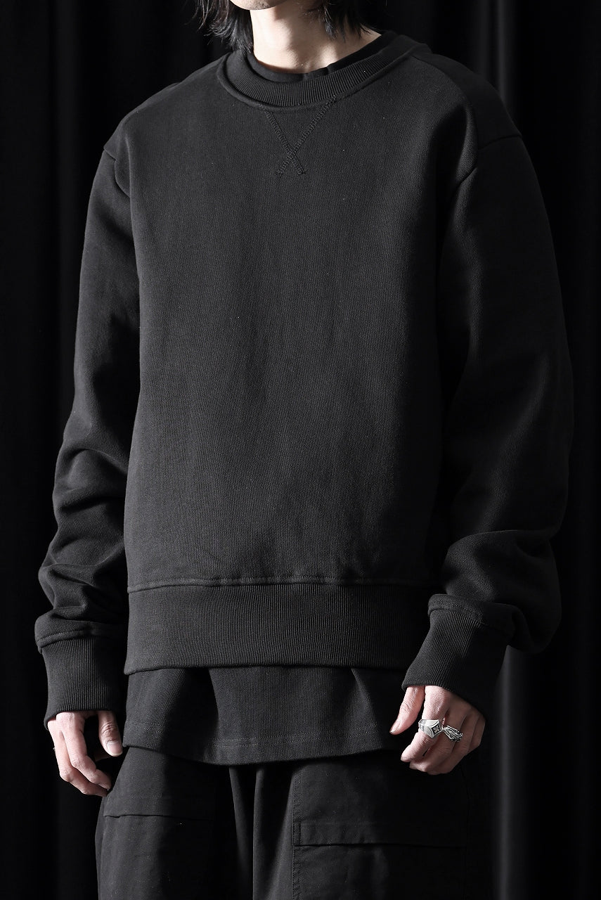 画像をギャラリービューアに読み込む, entire studios POD CREW SWEAT (BLACK)