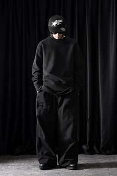 画像をギャラリービューアに読み込む, entire studios POD CREW SWEAT (BLACK)