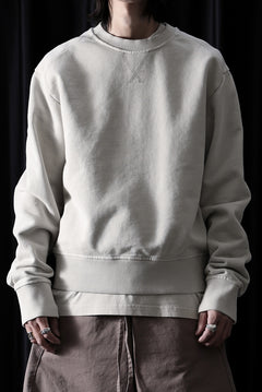 画像をギャラリービューアに読み込む, entire studios POD CREW SWEAT (OFF WHITE)