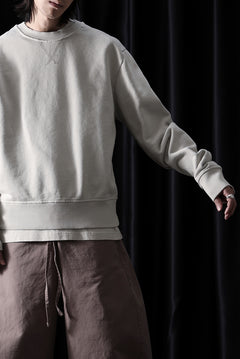 画像をギャラリービューアに読み込む, entire studios POD CREW SWEAT (OFF WHITE)