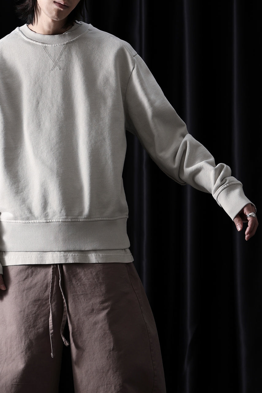 画像をギャラリービューアに読み込む, entire studios POD CREW SWEAT (OFF WHITE)