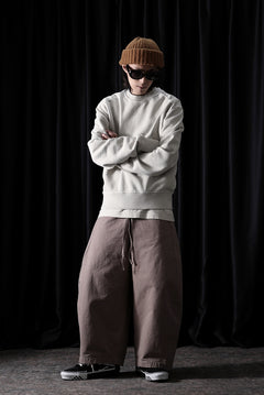 画像をギャラリービューアに読み込む, entire studios POD CREW SWEAT (OFF WHITE)