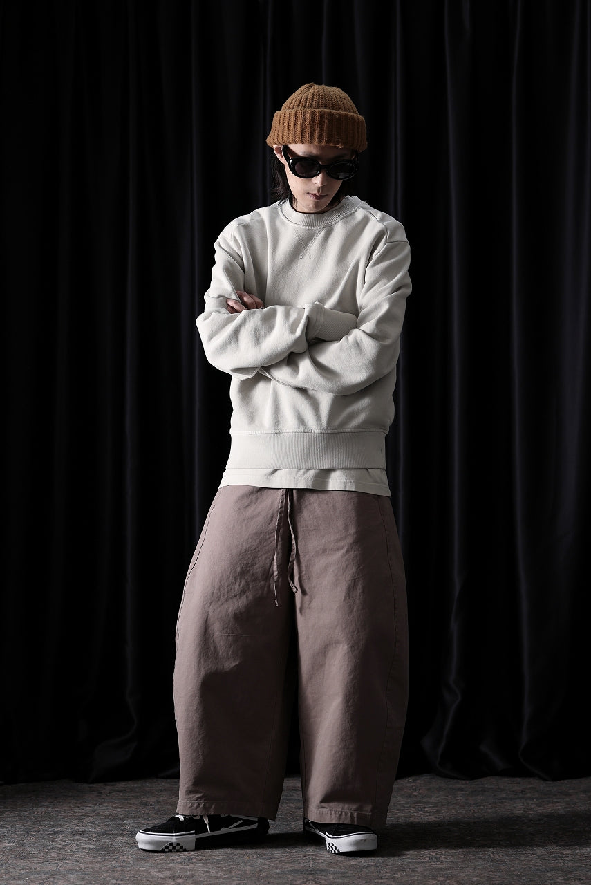 画像をギャラリービューアに読み込む, entire studios POD CREW SWEAT (OFF WHITE)