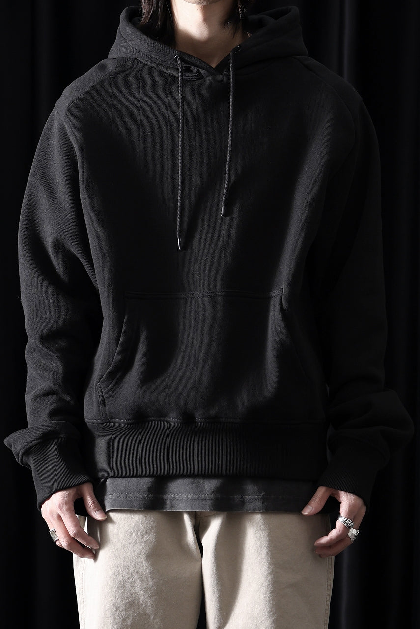 entire studios STANDARD HOOD SWEAT PARKA (BLACK)の商品ページ
