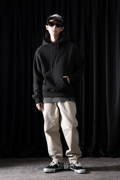 画像をギャラリービューアに読み込む, entire studios STANDARD HOOD SWEAT PARKA (BLACK)