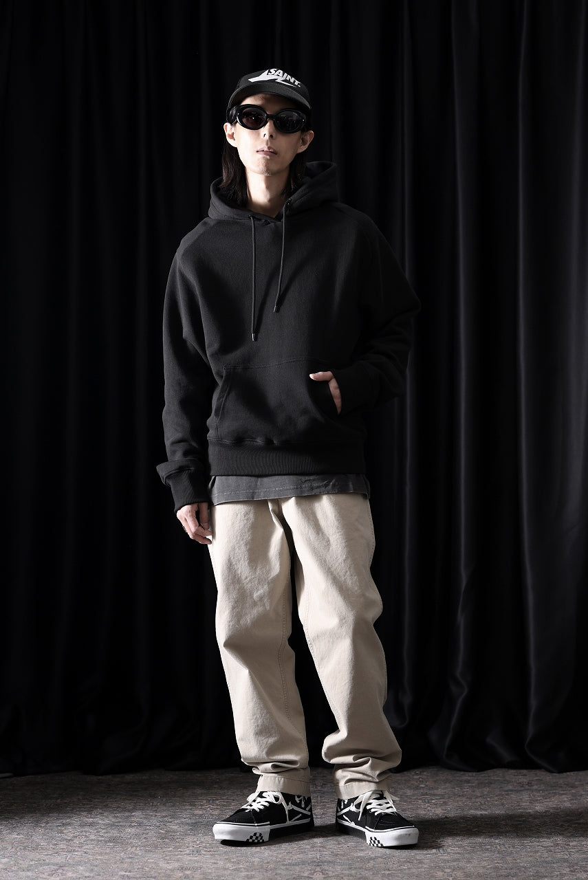 画像をギャラリービューアに読み込む, entire studios STANDARD HOOD SWEAT PARKA (BLACK)