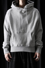 画像をギャラリービューアに読み込む, entire studios STANDARD HOOD SWEAT PARKA (GREY MARLE)