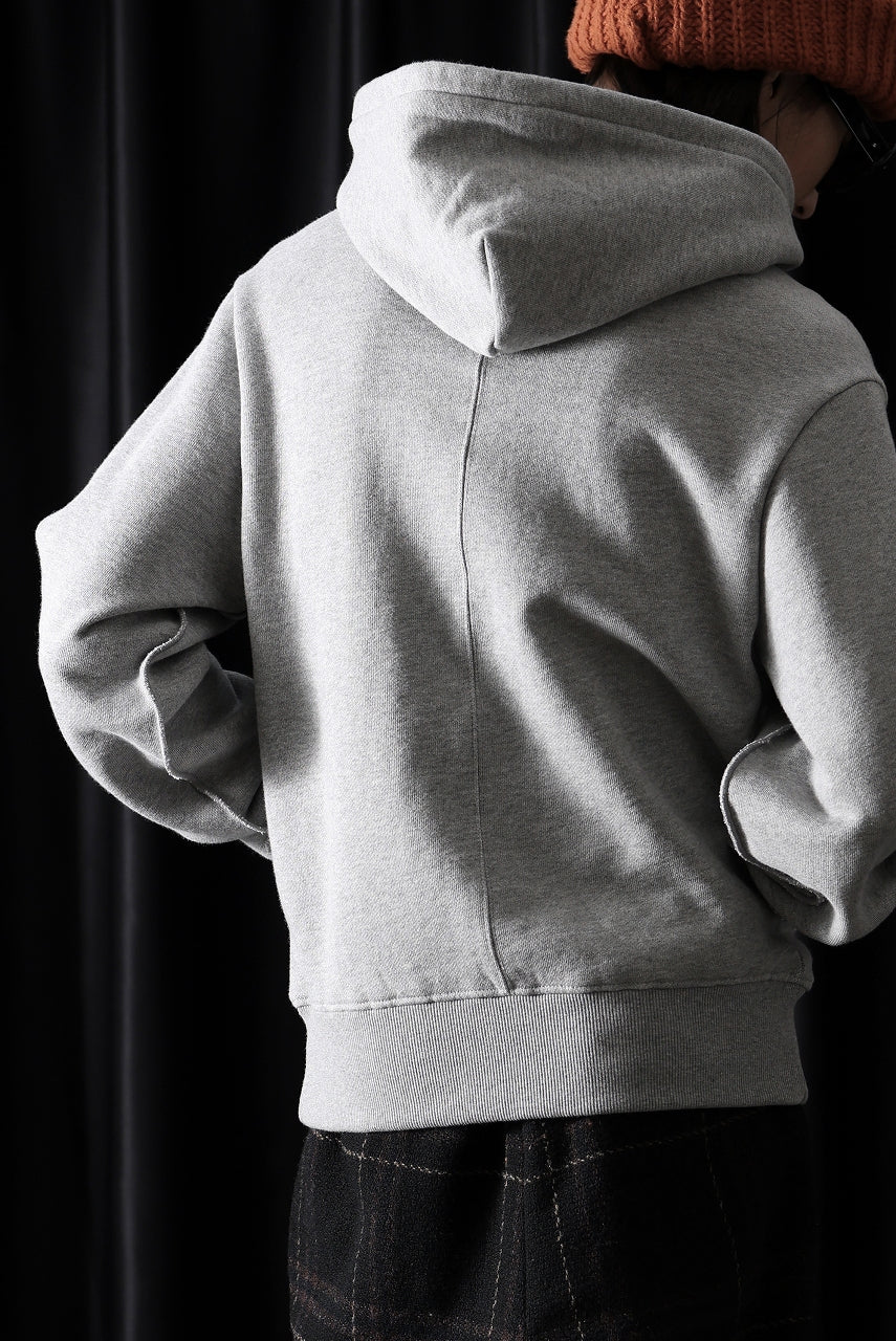 画像をギャラリービューアに読み込む, entire studios STANDARD HOOD SWEAT PARKA (GREY MARLE)