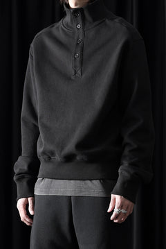 画像をギャラリービューアに読み込む, entire studios PORT PULLOVER SWEAT (BLACK)