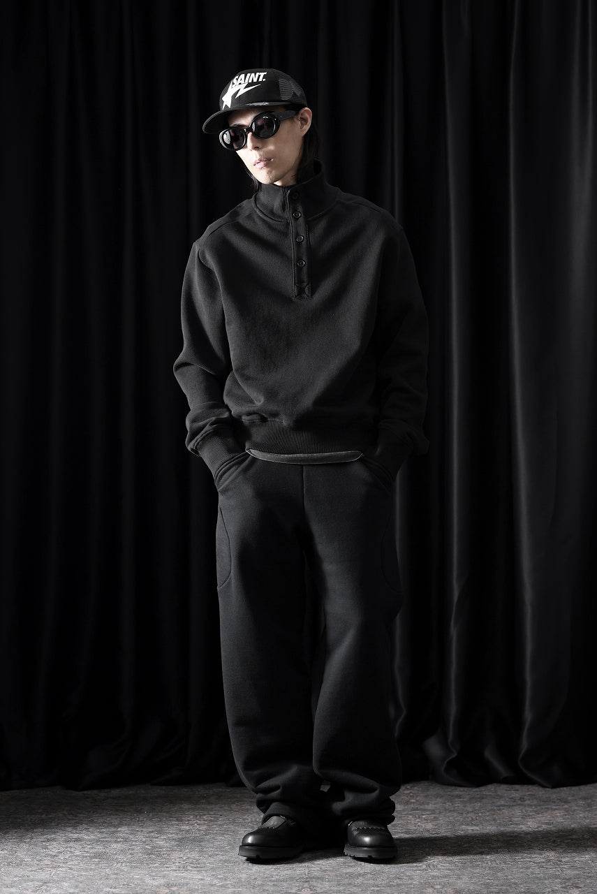 画像をギャラリービューアに読み込む, entire studios PORT PULLOVER SWEAT (BLACK)