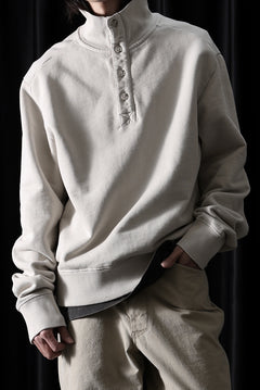 画像をギャラリービューアに読み込む, entire studios PORT PULLOVER SWEAT (OFF WHITE)