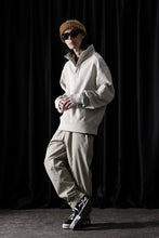 画像をギャラリービューアに読み込む, entire studios PORT PULLOVER SWEAT (OFF WHITE)