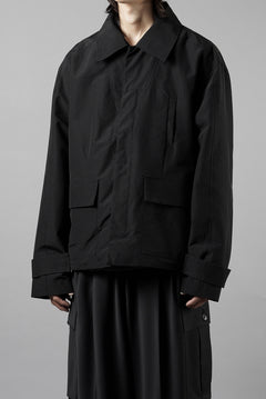 画像をギャラリービューアに読み込む, entire studios TRENCH JACKET (BLACK)
